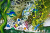 Detail from The Emerald Grouper, by Lee James Pantas